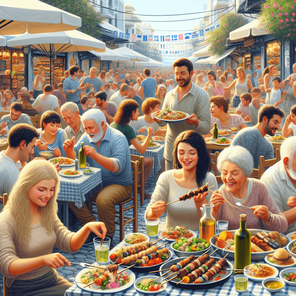 gastronomic experience in Athens Living Museum