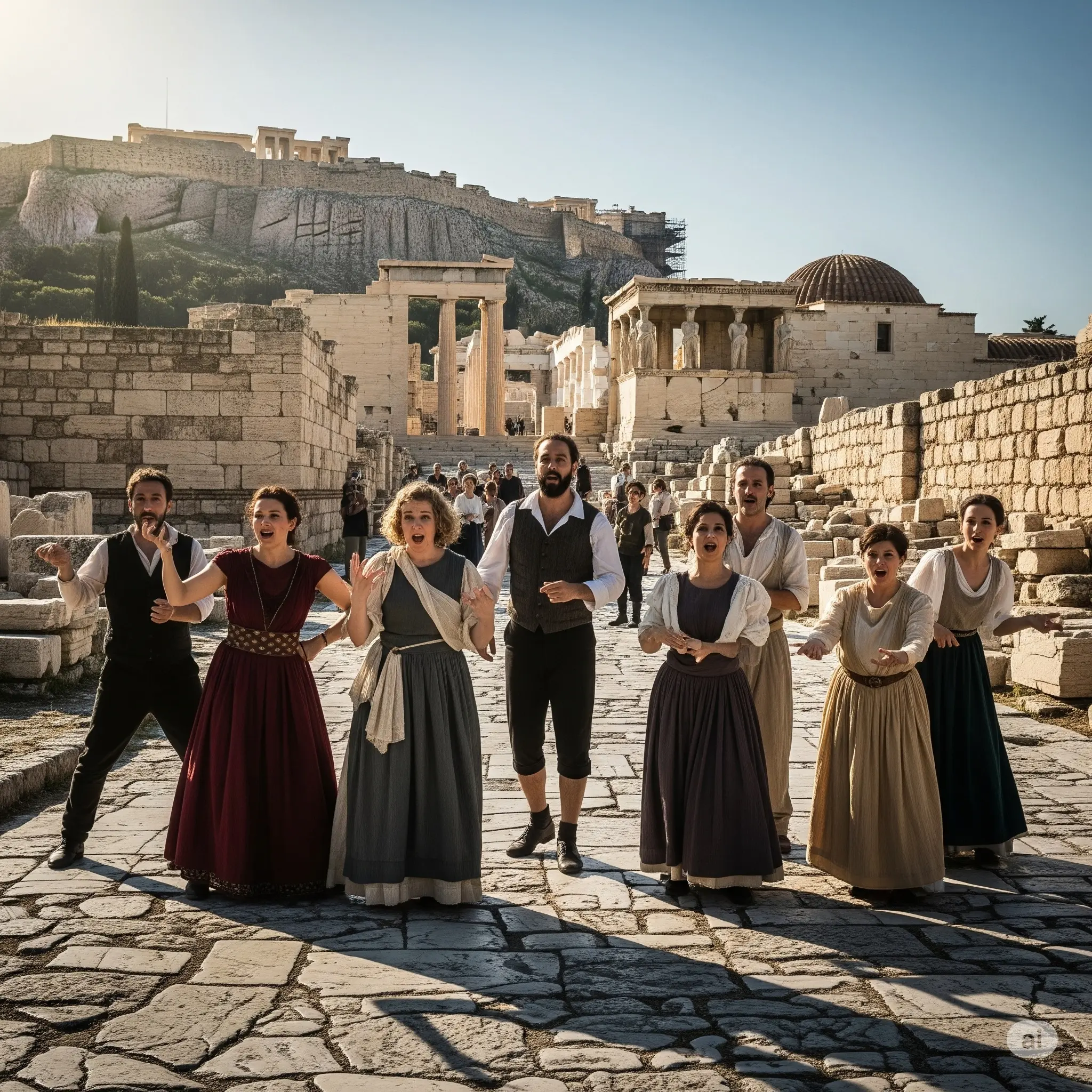 Best Theatrical Tours Through Athens’ Historic Streets Athens Living Museum