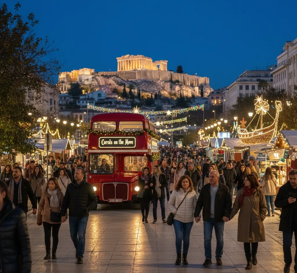 Christmas in a Mediterranean City Athens Living Museum