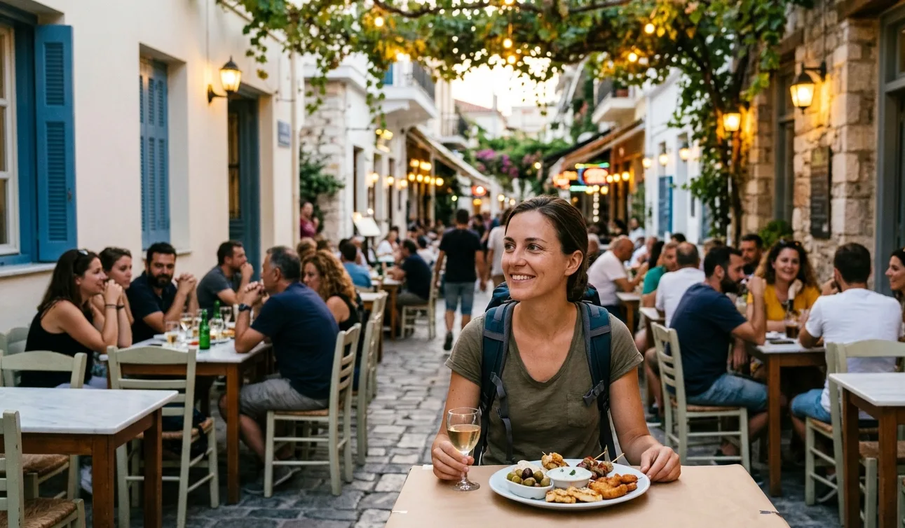 Solo Traveler's Evening in Athens: How to Have a Real Night Out Alone